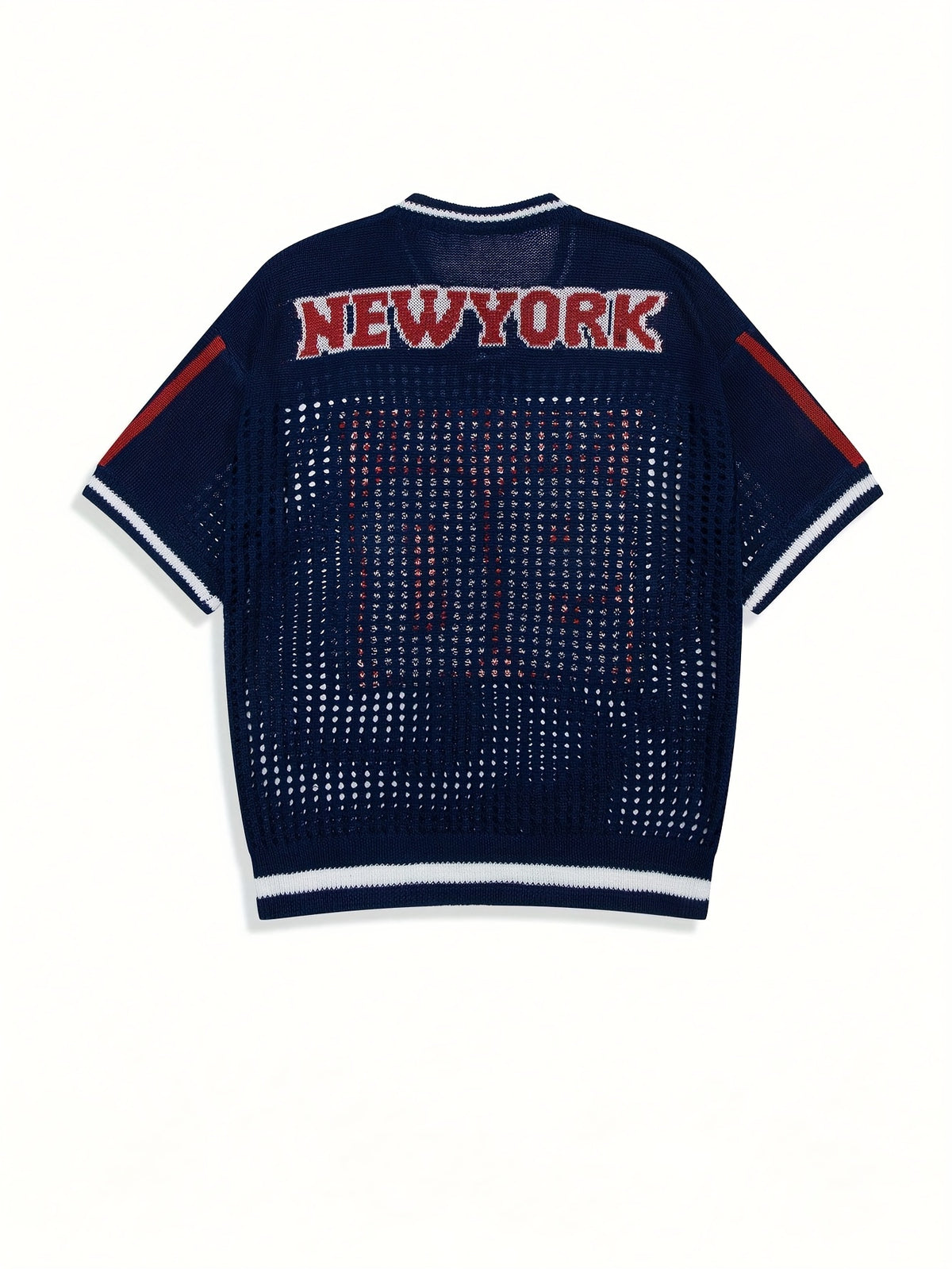 Spring Summer Men Women Unisex Easy Preppy Style Letter Number Casual Pullover Short Sleeve Sweater Top