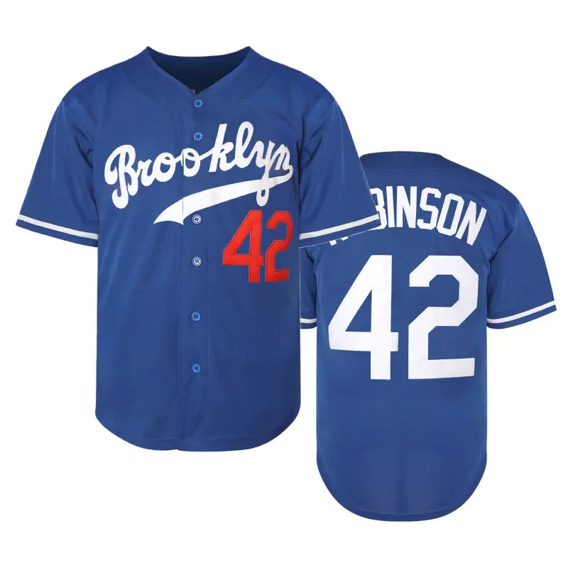 Men's #42 Letter Sleeve Jersey Baseball Top - Short-Sleeved V-Neck, Breathable Stretch Polyester, Relaxed Cut, Embroidered, Large Number Back, Sporty Chic Summer Athletic Casual Wear for Sports Enthusiasts, Sporty Baseball