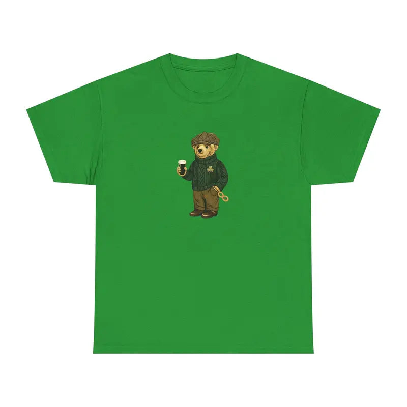 Green St. Patrick's day Teddy Bear Graphic Tee