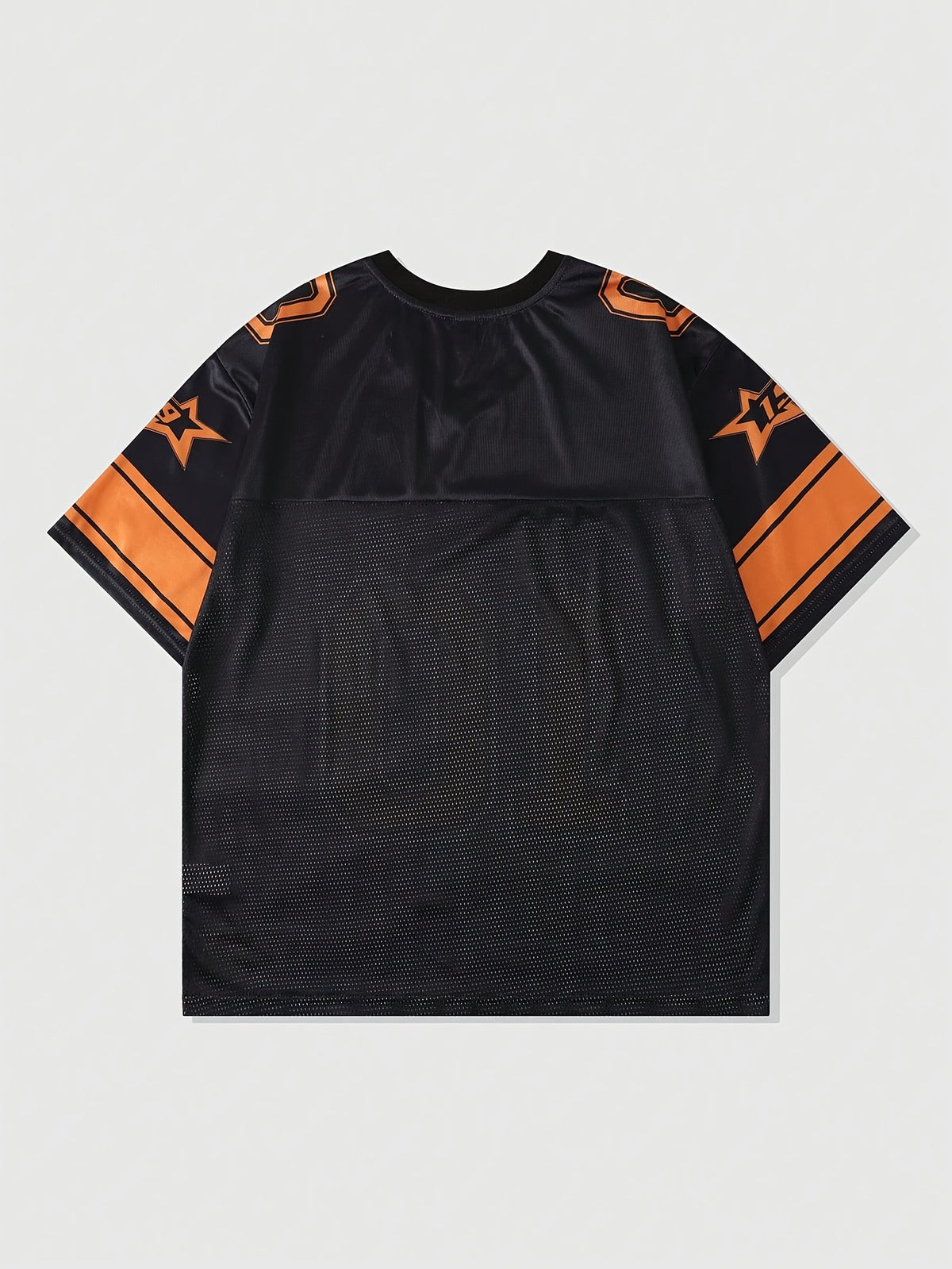 Men'S American Retro Digital Print Short Sleeve Jersey Mesh Breathable Loose V-Neck Sports Top Summer Streetwear, Men'S Athletic Short Sleeve T-Shirt