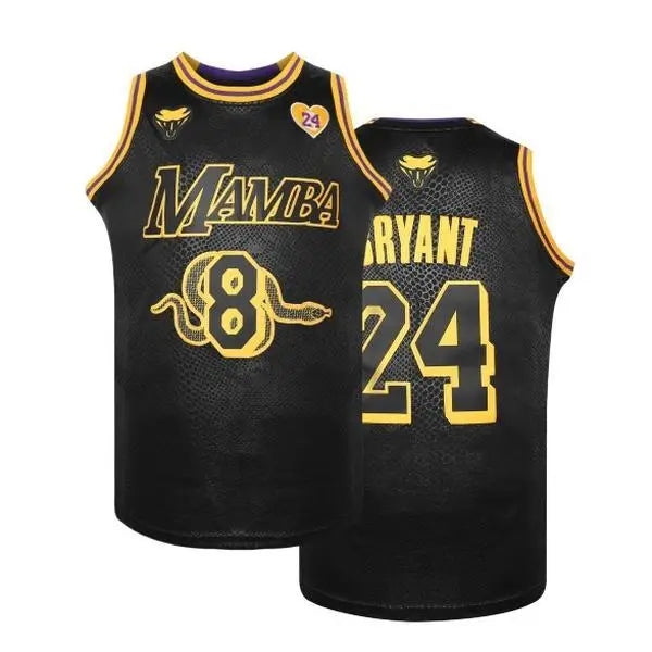 Men's Mamba 24 Number Oversized Jersey Style Short Sleeve Tops - Loose-Fitting V-Neck Polyester Retro Baseball Training Top with Letters Baseball, 90s Classic Athletic Wear for Casual, Outdoor Use
